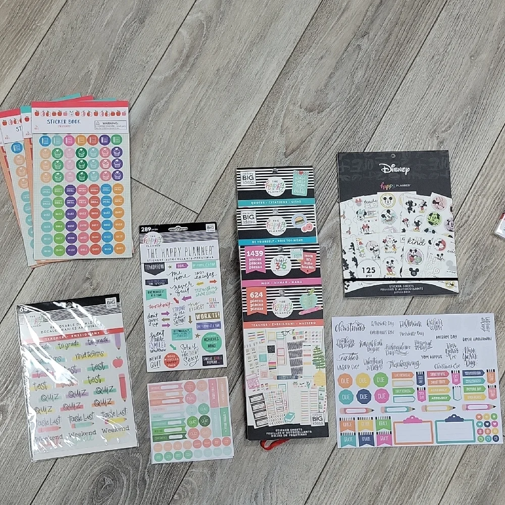 The Happy Planner assorted disney